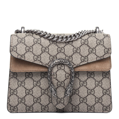 Gucci GG Supreme Monogram Mini Dionysus Shoulder Bag Taupe 1 of 15