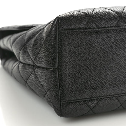 Chanel Caviar Quilted Jumbo Kelly Flap Black 10 of 11