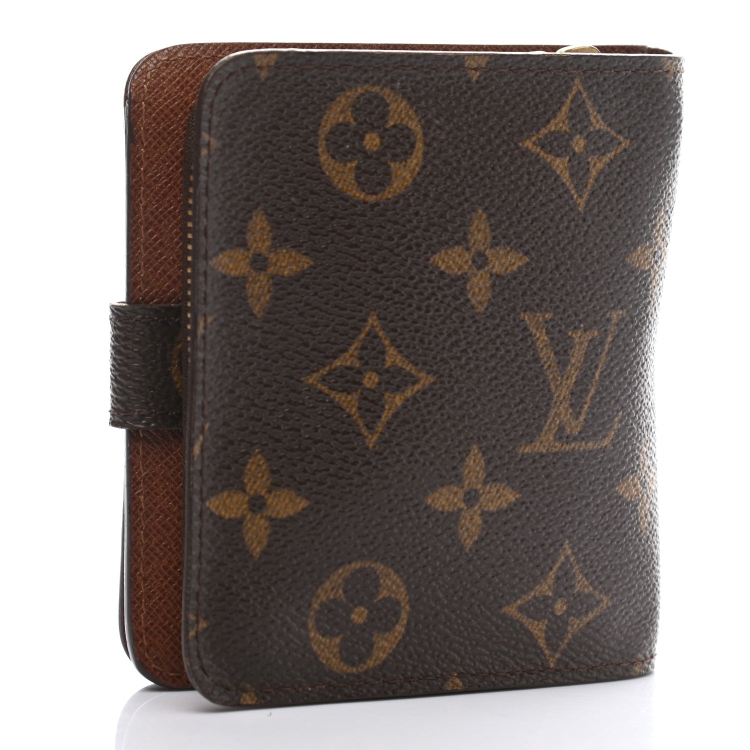 Louis Vuitton Monogram Compact Zippe Zipped Wallet 3 of 11