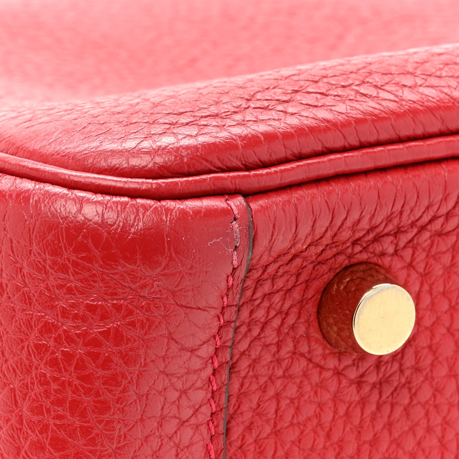 Hermes Taurillon Clemence Lindy 26 Rouge Casaque 11 of 12