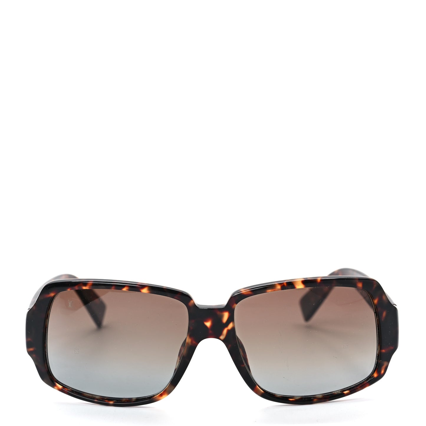 Dark Tortoise Obsession Carre Landscape Sunglasses