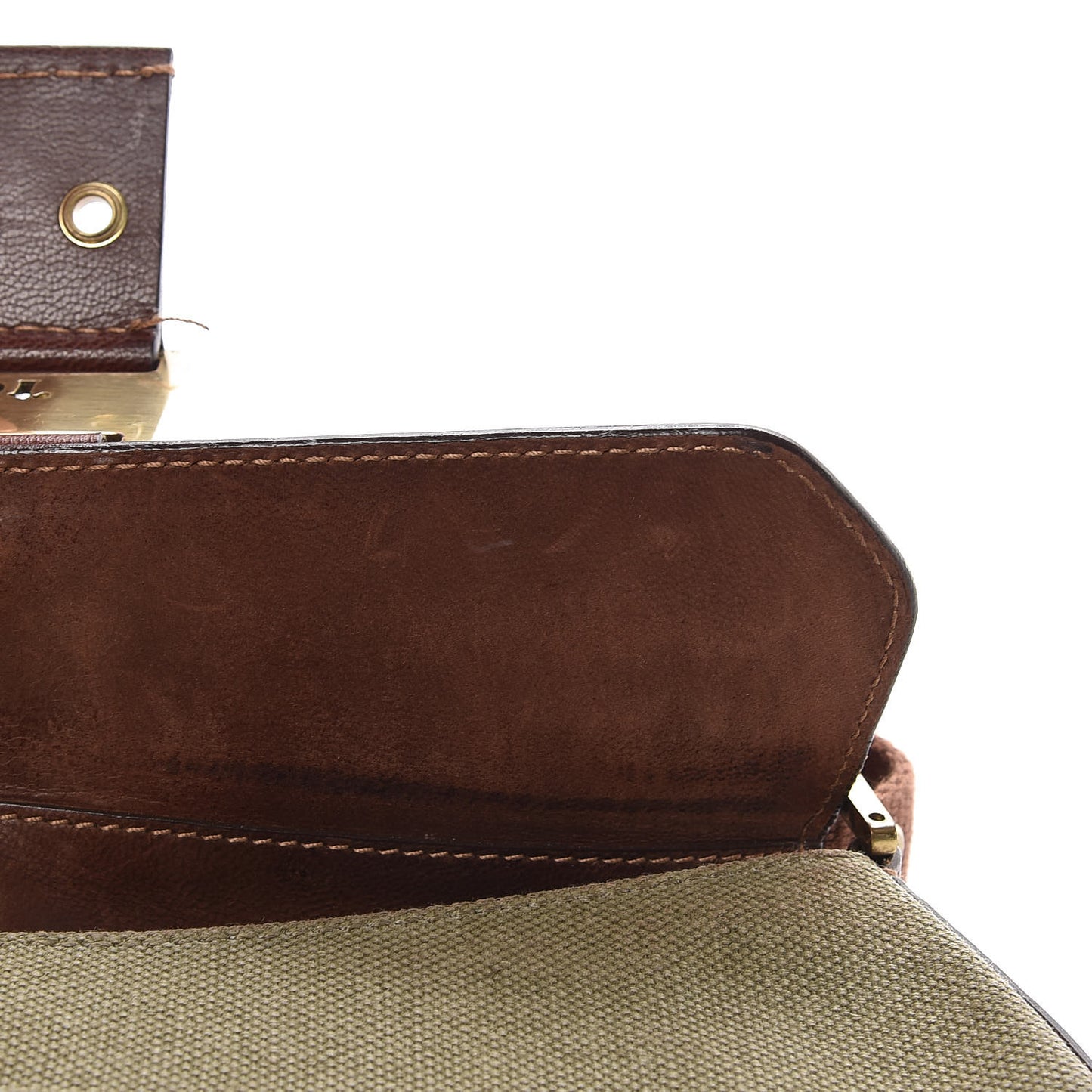 Canvas Calfskin Street Chic Columbus Ave Green
