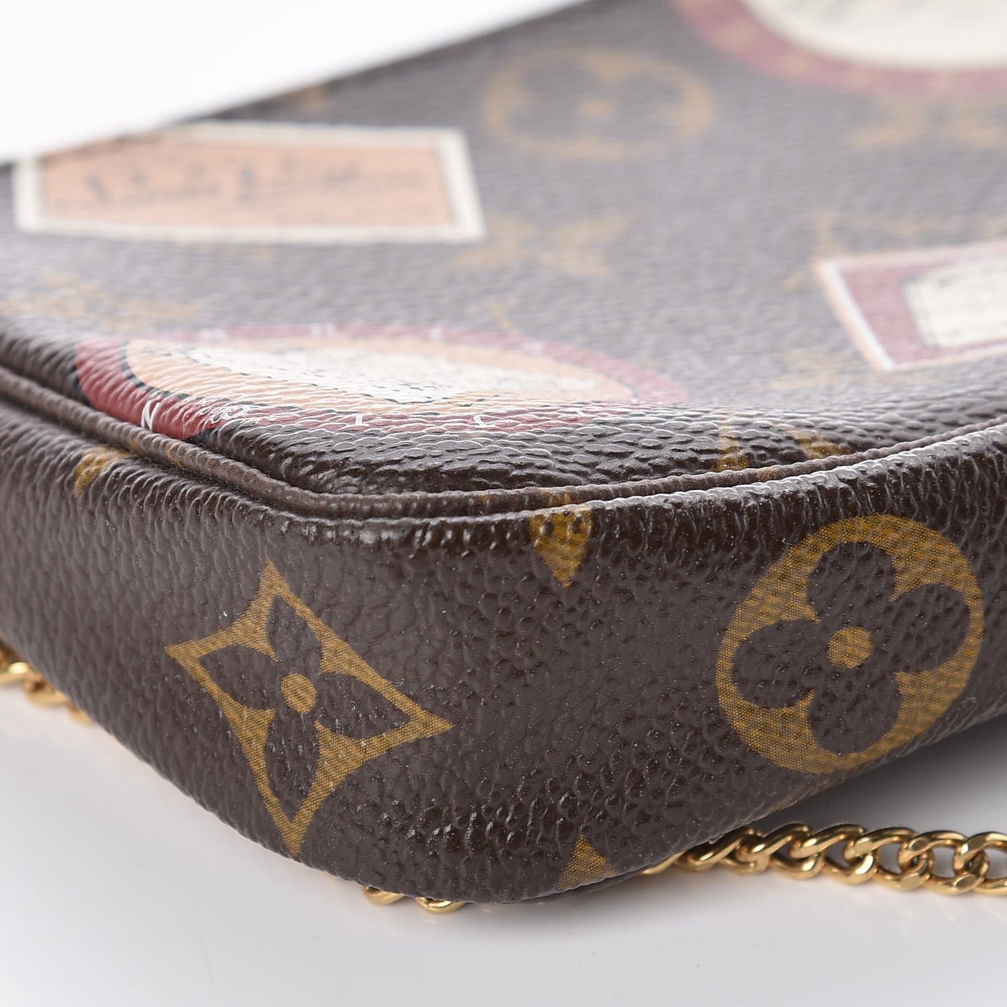 Monogram Stamp Mini Pochette Accessories