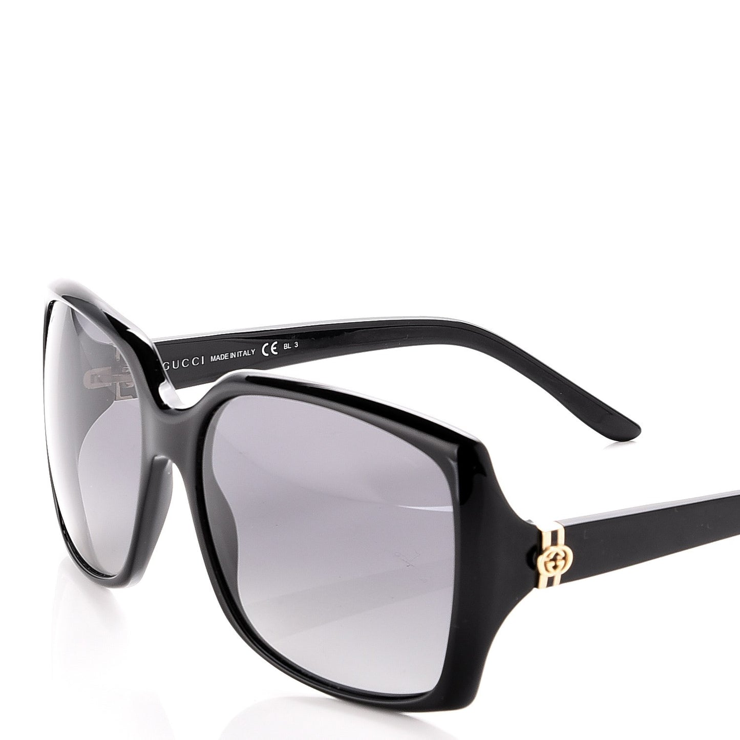 Acetate Square Frame GG 3589/S Sunglasses Black