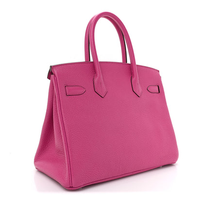 Hermes Taurillon Clemence Birkin 30 Magnolia 2 of 11