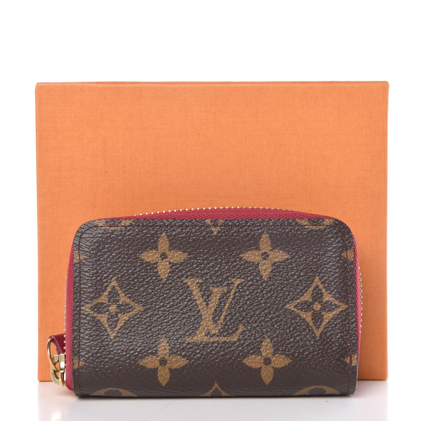 Monogram Zippy Multicartes Fuchsia