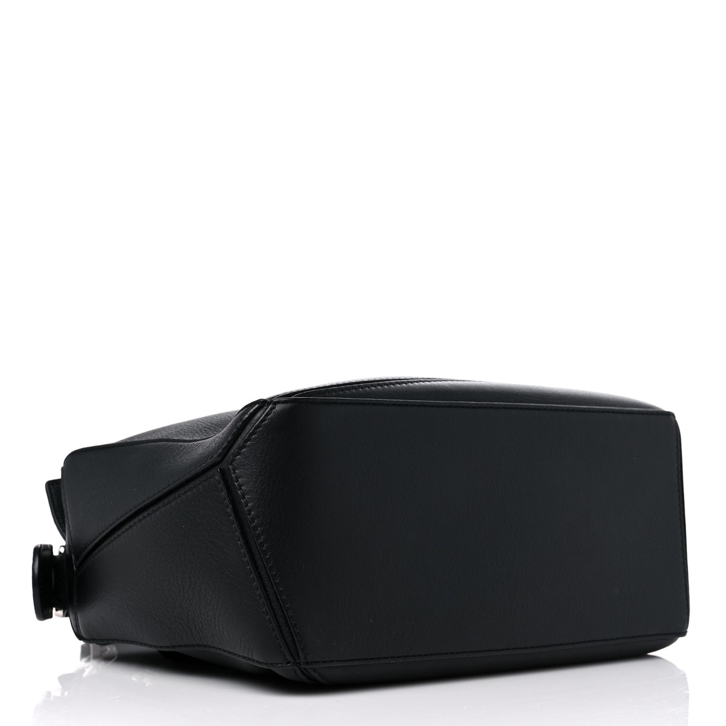 Calfskin Small Puzzle Bag Black