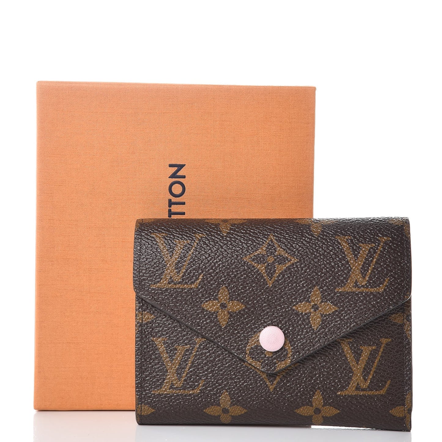 Monogram Victorine Wallet Rose Ballerine