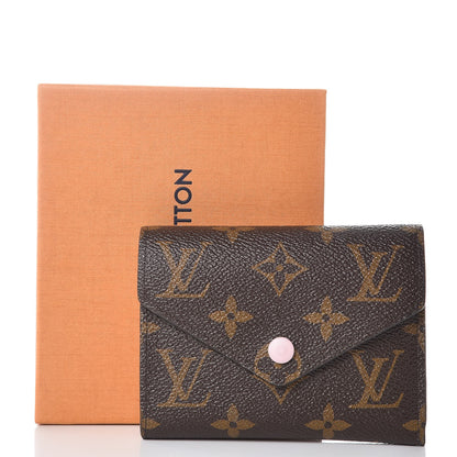 Louis Vuitton Monogram Victorine Wallet Rose Ballerine 10 of 10