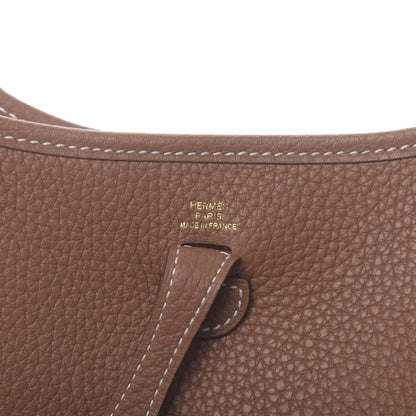 Hermes Taurillon Clemence Amazone Evelyne TPM Gold Cuivre 6 of 11