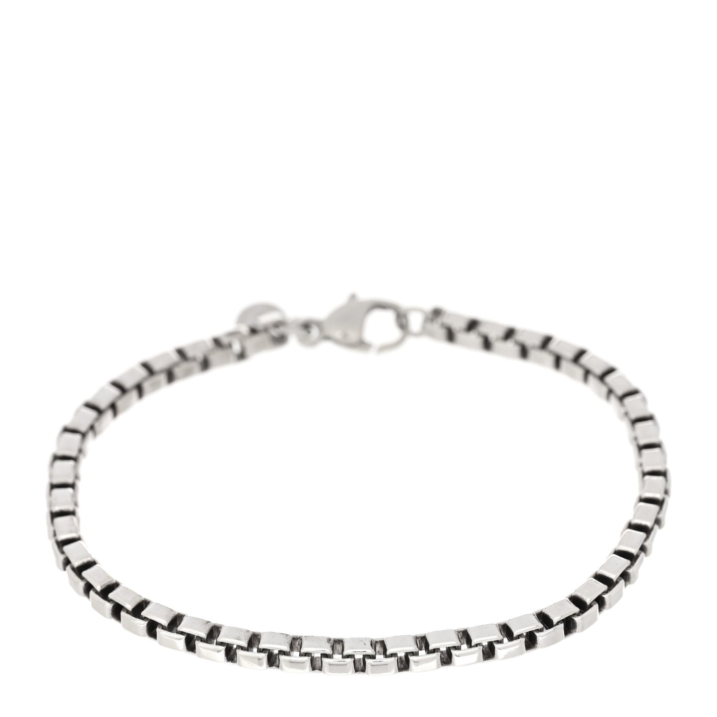 Sterling Silver 4mm Venetian Link Bracelet