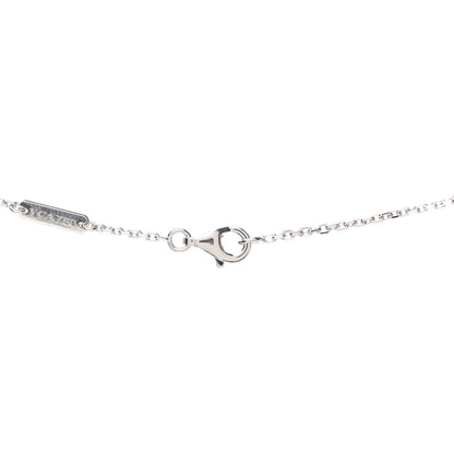 Van Cleef & Arpels 18K White Gold Mother of Pearl Vintage Alhambra Pendant Necklace 4 of 7