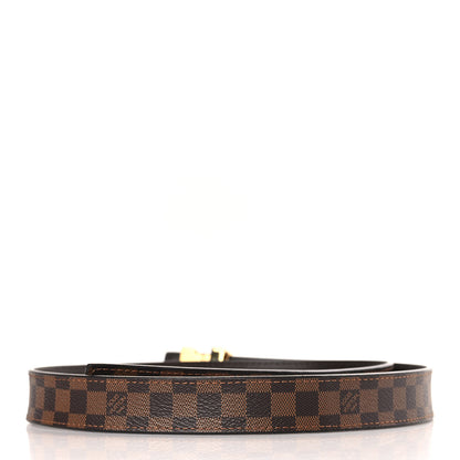 Louis Vuitton Mini Damier Ebene 25mm LV Initiales Belt 80 32 3 of 6