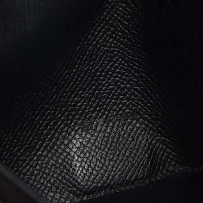 Hermes Epsom Bearn Gusset Wallet Black 7 of 8