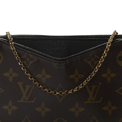 Louis Vuitton Monogram Pallas Clutch Black 8 of 12