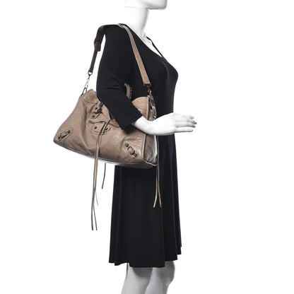 Balenciaga Agneau Classic Hardware City Gris Poivre 2 of 14