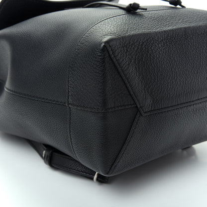 Louis Vuitton Calfskin Lockme Backpack Black 5 of 8