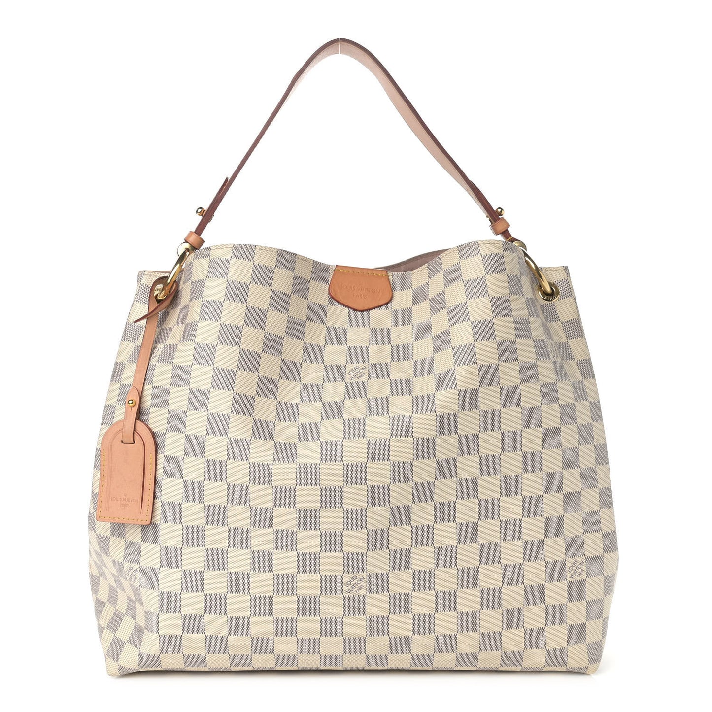 Damier Azur Graceful MM Rose Ballerine