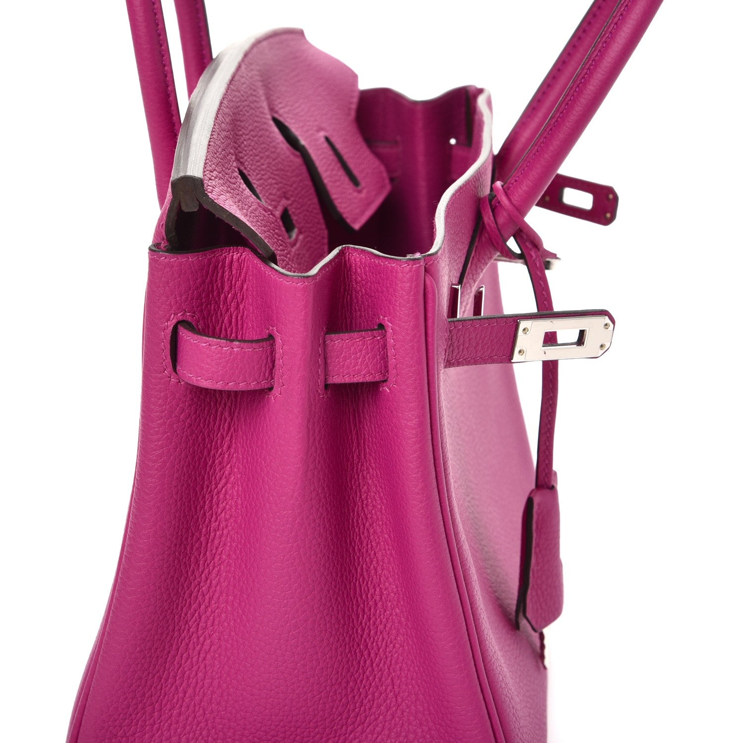 Hermes Togo Birkin 25 Rose Pourpre 15 of 36