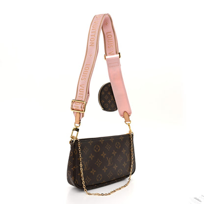 Louis Vuitton Monogram Multi Pochette Accessories Rose Clair 3 of 11