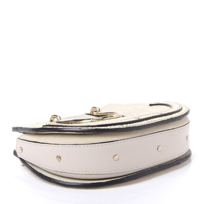 Chloe Metallic Calfskin Lambskin Suede Mini Pixie Signature Belt Bag Gold 3 of 10