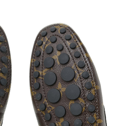 Louis Vuitton Patent Reverse Monogram Gloria Loafers 39 6 of 12