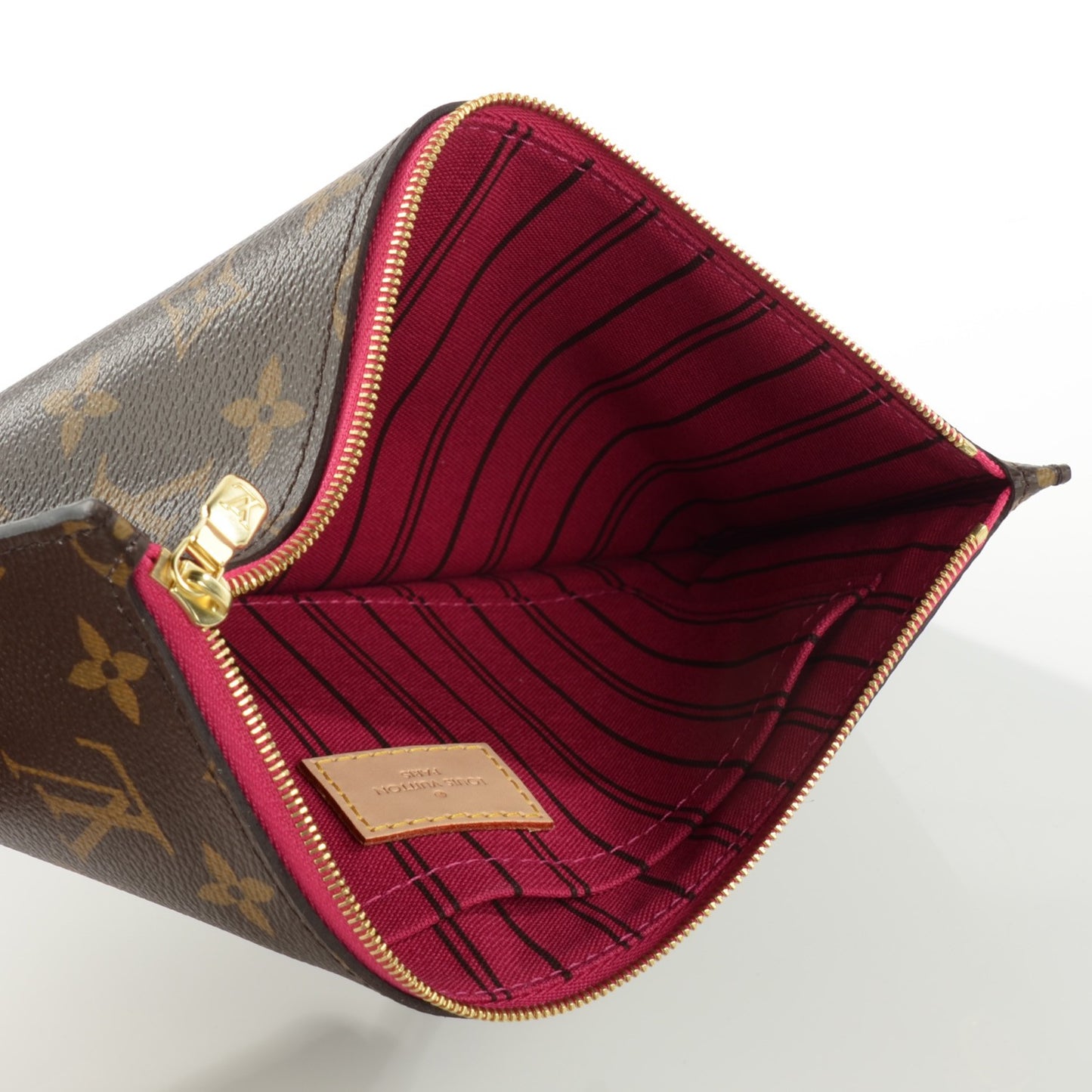 Monogram Neverfull MM GM Pochette Pivoine