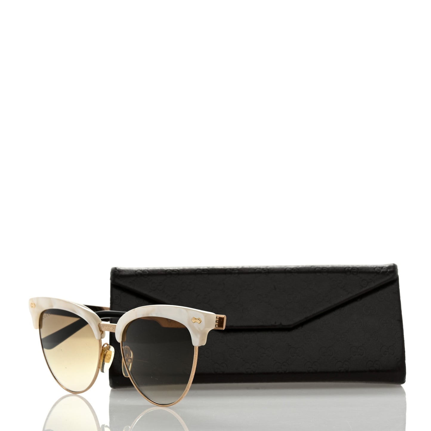 Acetate Cat Eye Sunglasses GG4283/S White