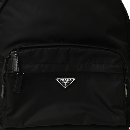 Prada Nylon Tessuto Saffiano Backpack Black 6 of 11