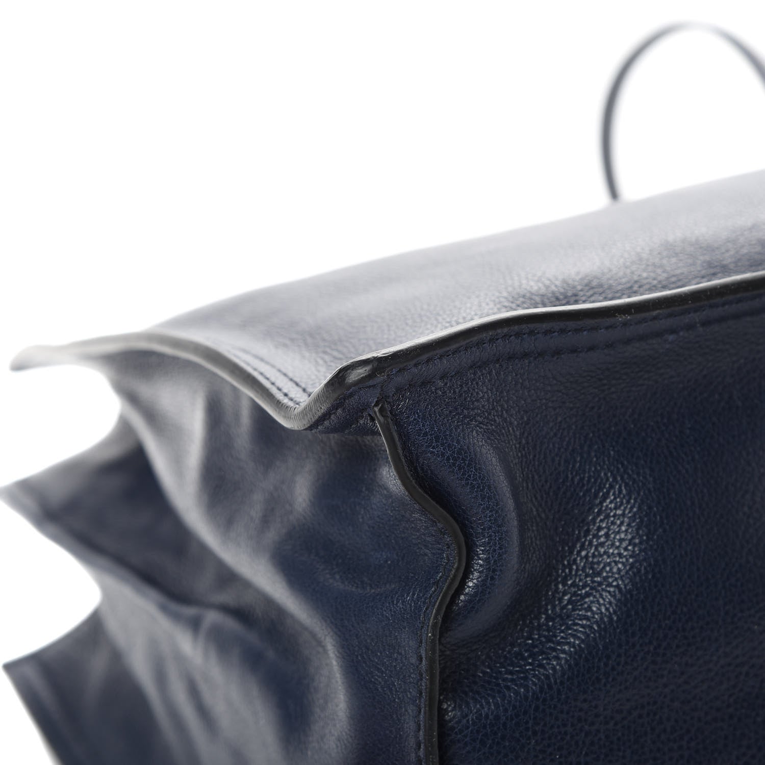 Prada Glace Calf Etiquette Tote Astrale Inchiostro 13 of 15