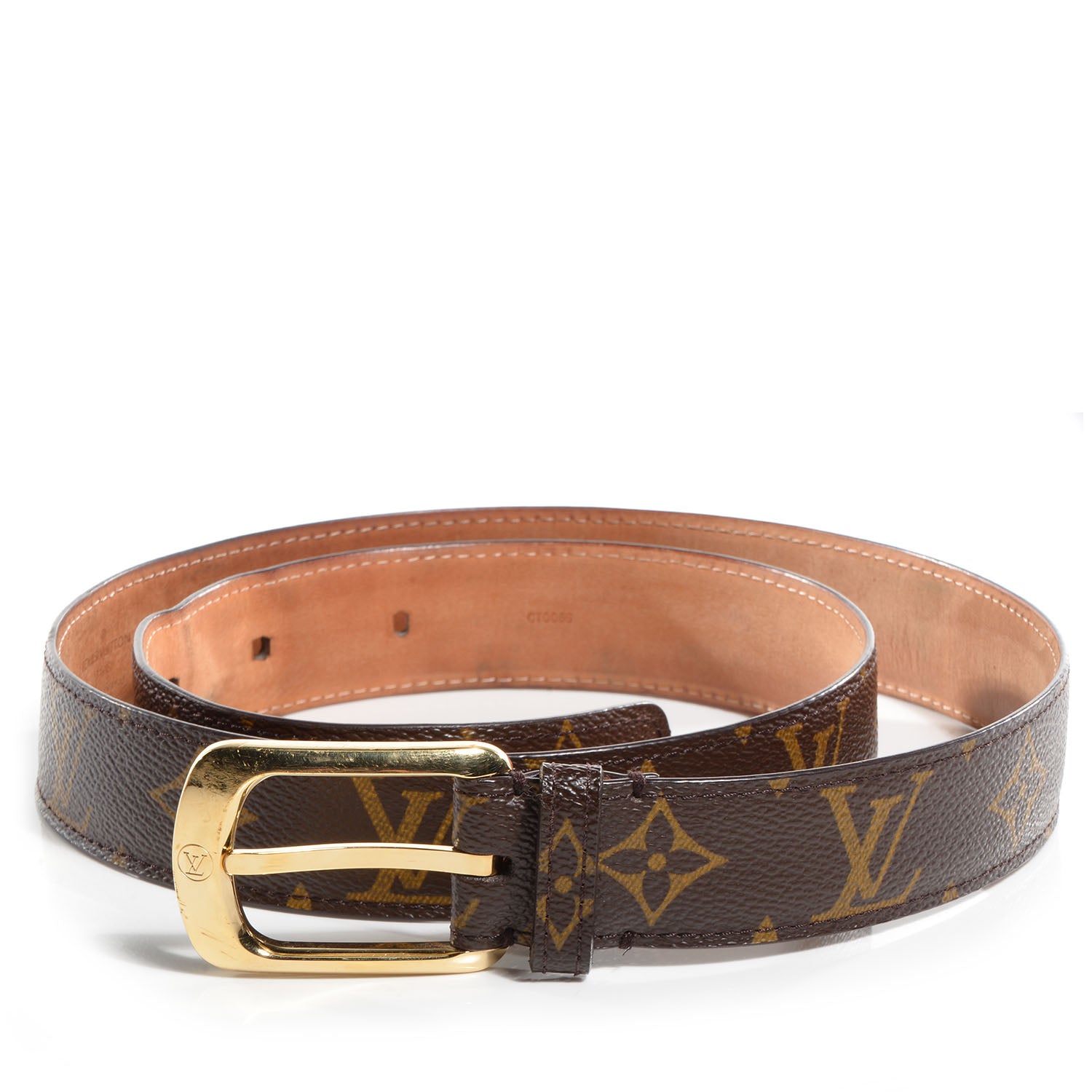 Louis Vuitton Monogram Ellipse Belt 90 36 1 of 5