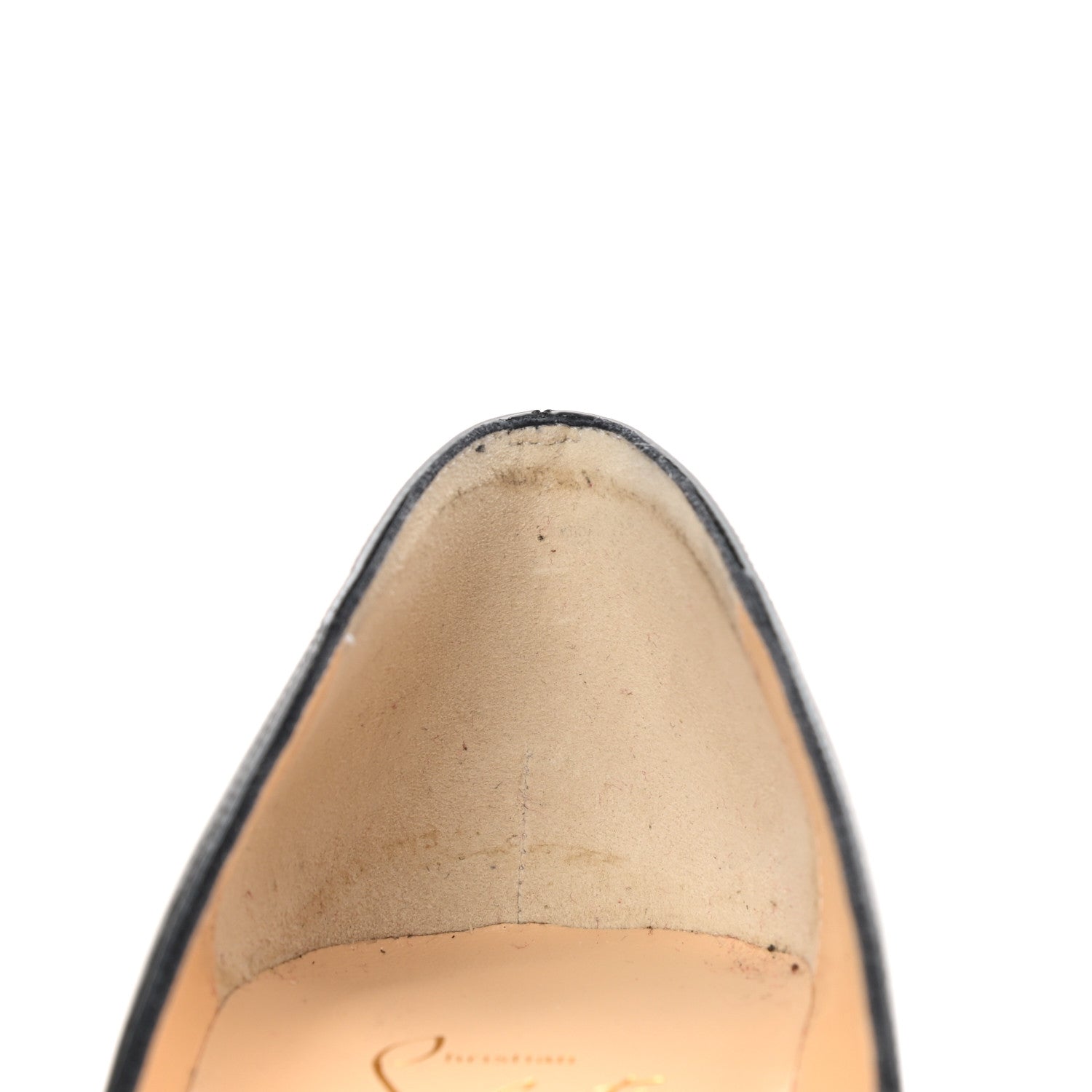 Christian Louboutin Patent Pigalle Follies 100 Pumps 35 Black 10 of 13