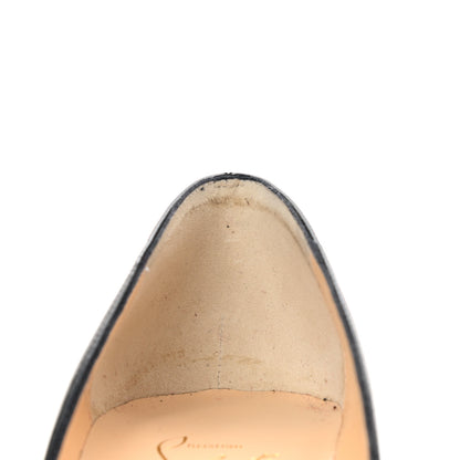 Christian Louboutin Patent Pigalle Follies 100 Pumps 35 Black 10 of 13