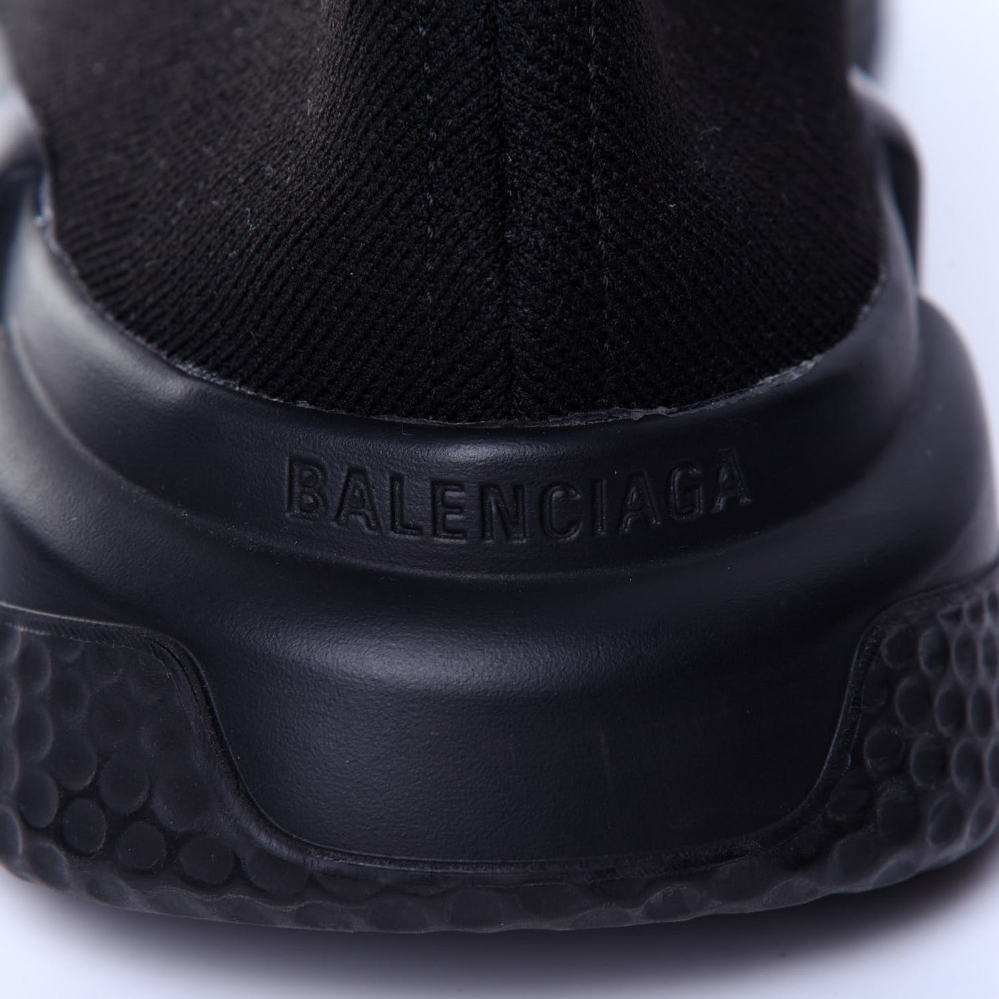 Neoprene Knit Mens Speed Sneakers 43 Black