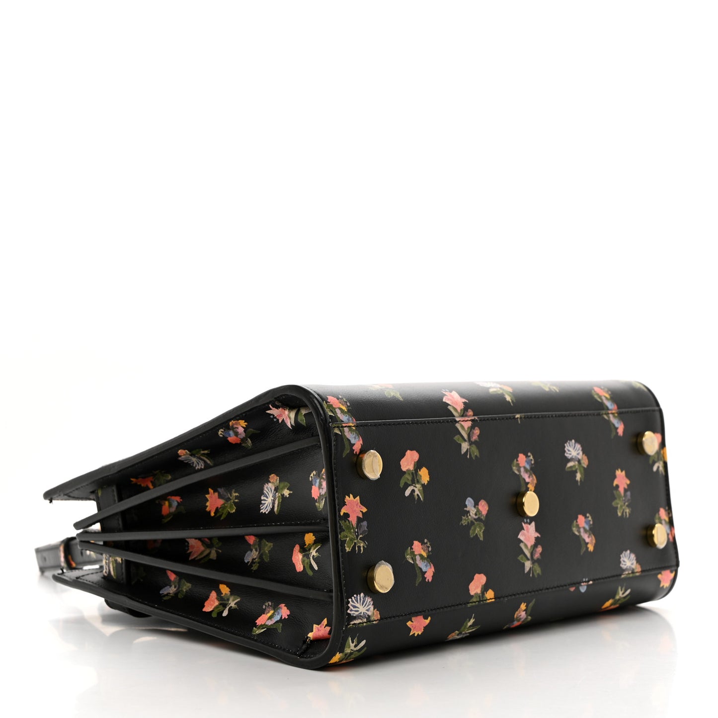 Calfskin Prairie Printed Baby Sac De Jour Black Multicolor