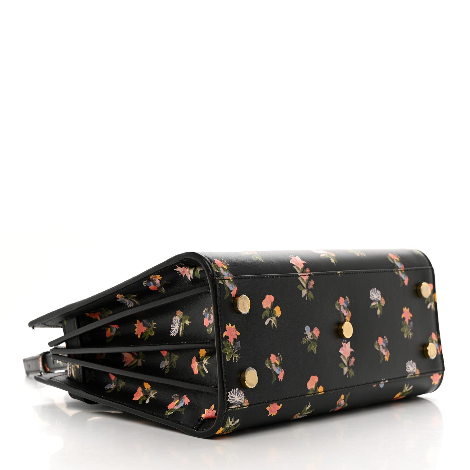 Saint Laurent Calfskin Prairie Printed Baby Sac De Jour Black Multicolor 4 of 11