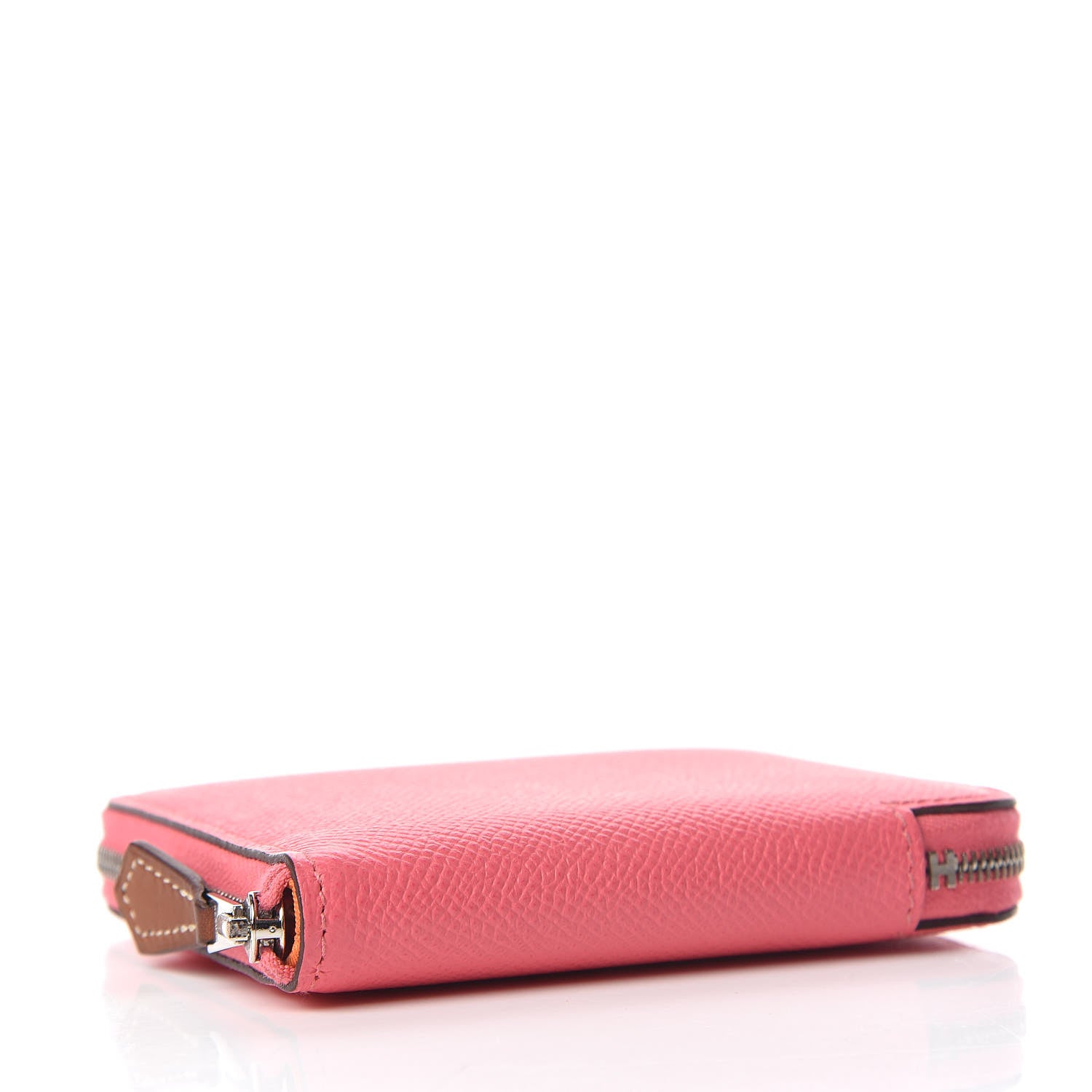 Hermes Epsom Silk'In Compact Wallet Rose Azalee 4 of 11