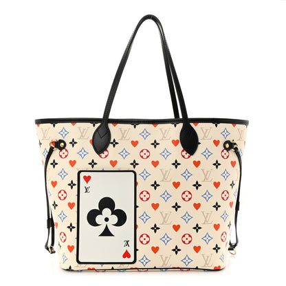 Louis Vuitton Game On Neverfull MM White 3 of 11