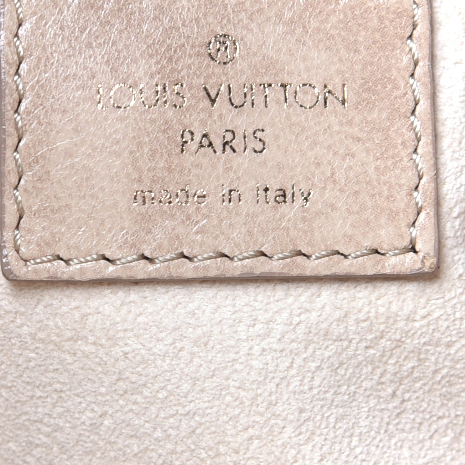 Louis Vuitton Lambskin Olympe Nimbus GM Ecru 6 of 8