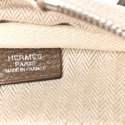 Hermes Taurillon Clemence Victoria II 35 Etoupe 5 of 9