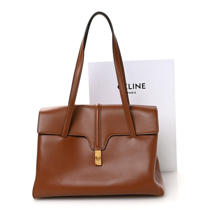 Celine Calfskin Large Soft 16 Bag Tan 12 of 12