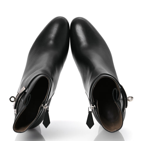 Calfskin Saint Germain Ankle Boots 39 Black