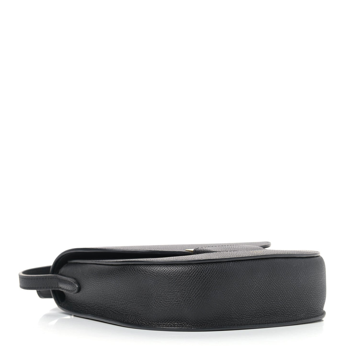 Grained Calfskin Small Trotteur Black