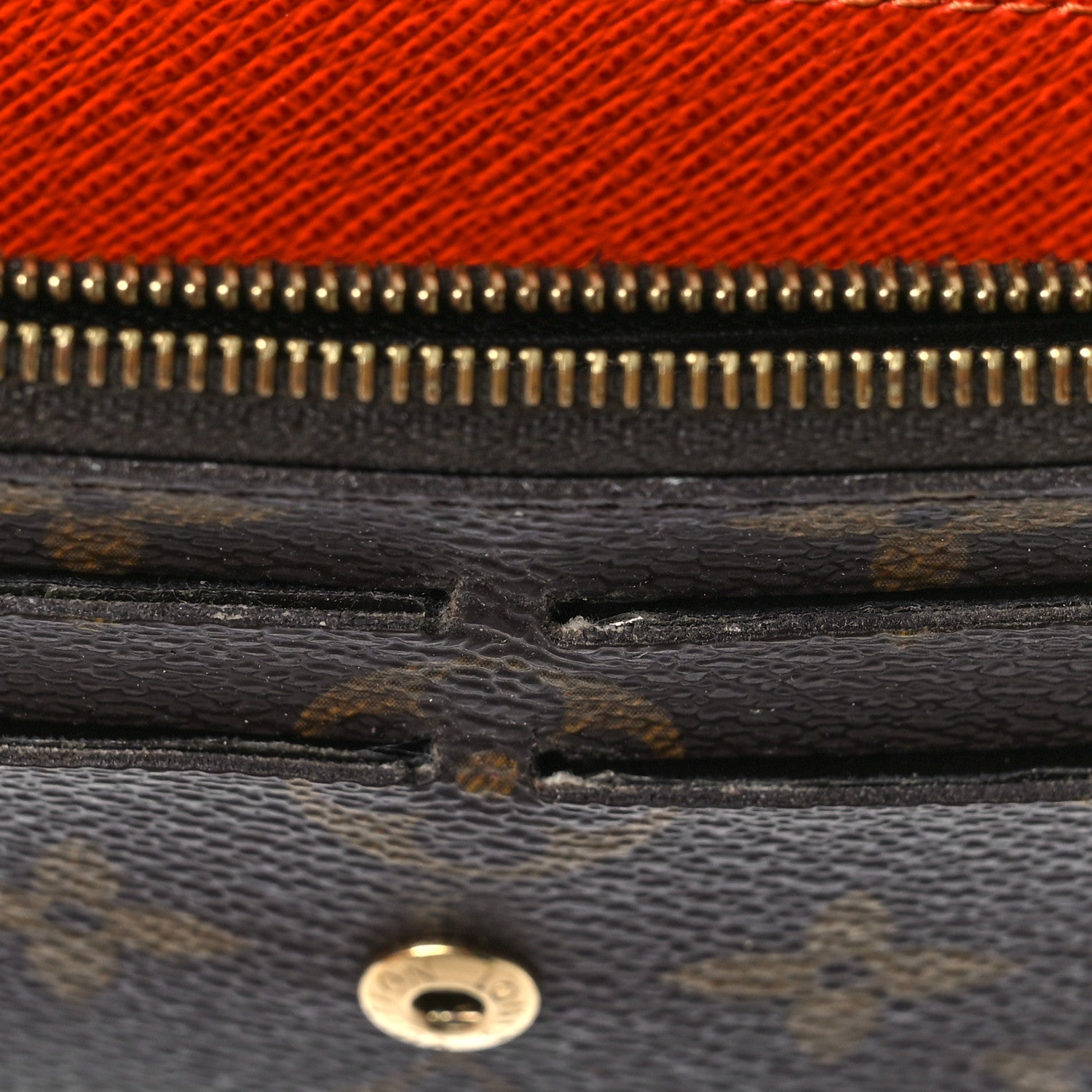 Louis Vuitton Monogram Emilie Wallet Piment 12 of 17