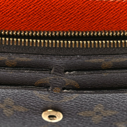 Louis Vuitton Monogram Emilie Wallet Piment 12 of 17