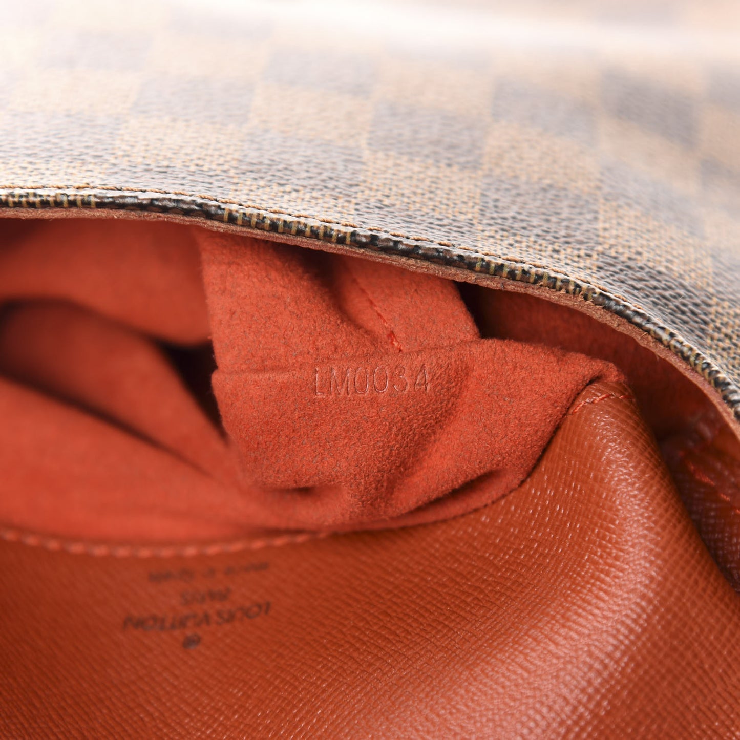 Damier Ebene Musette Salsa Long Strap