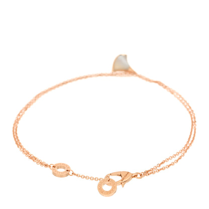 Bulgari 18K Rose Gold Mother of Pearl Divas' Dream Bracelet SM 2 of 4