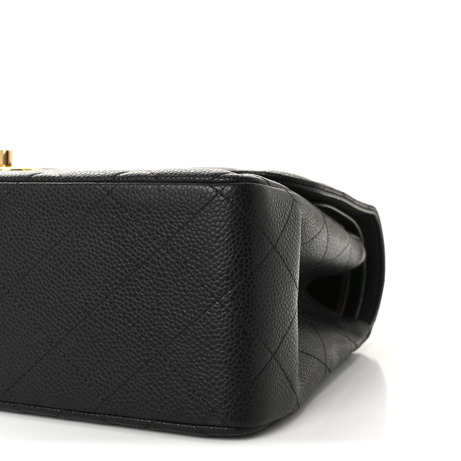 Chanel Caviar Quilted Jumbo Double Flap Black 10 of 10