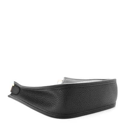 Hermes Taurillon Clemence Evelyne TPM Black 4 of 11