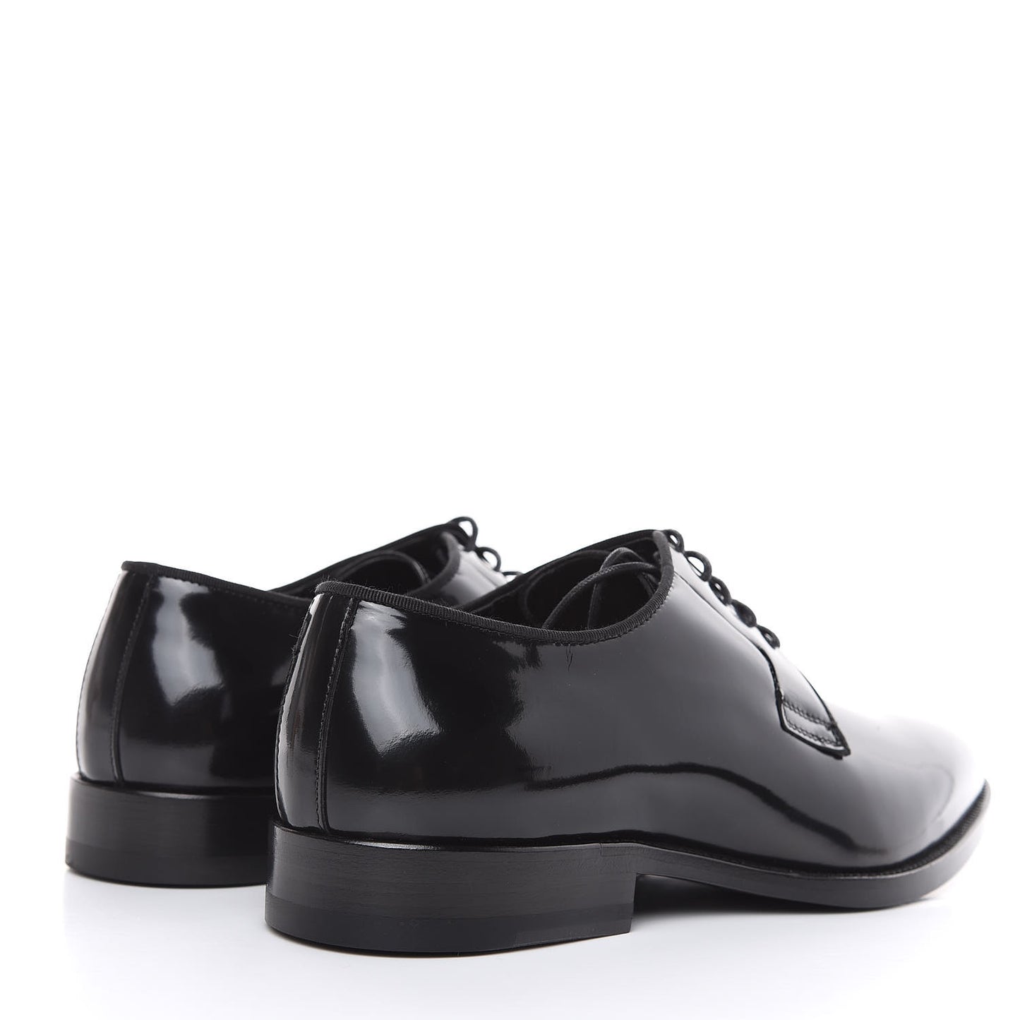 Patent Calfskin Dylan 20 Lu Lace Up Oxfords 40 Black